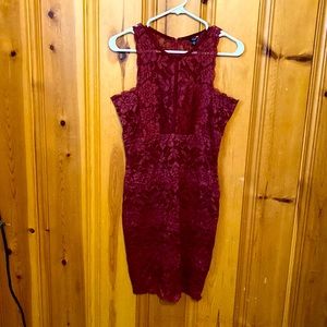 Red Guess dress size medium